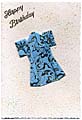 Japanese kimono tea bag folding card