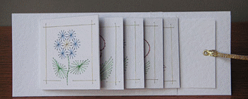 The finished card