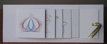 The finished card